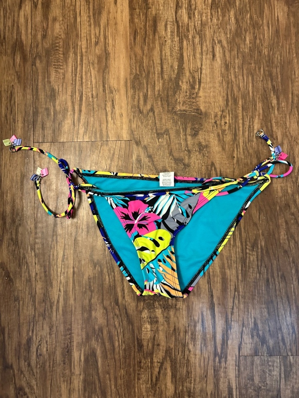 Hobie Floral Tropical Tie-Side Bikini Bottoms